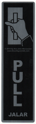 Single Push CA Label